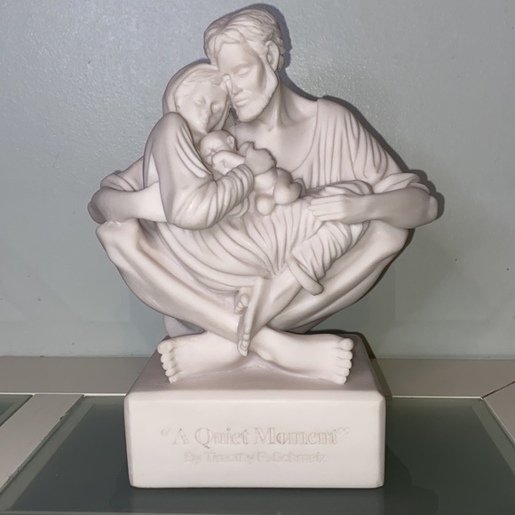 Art A Quiet Moment Statue Holy Family Sculpture By Timothy P Schmalz